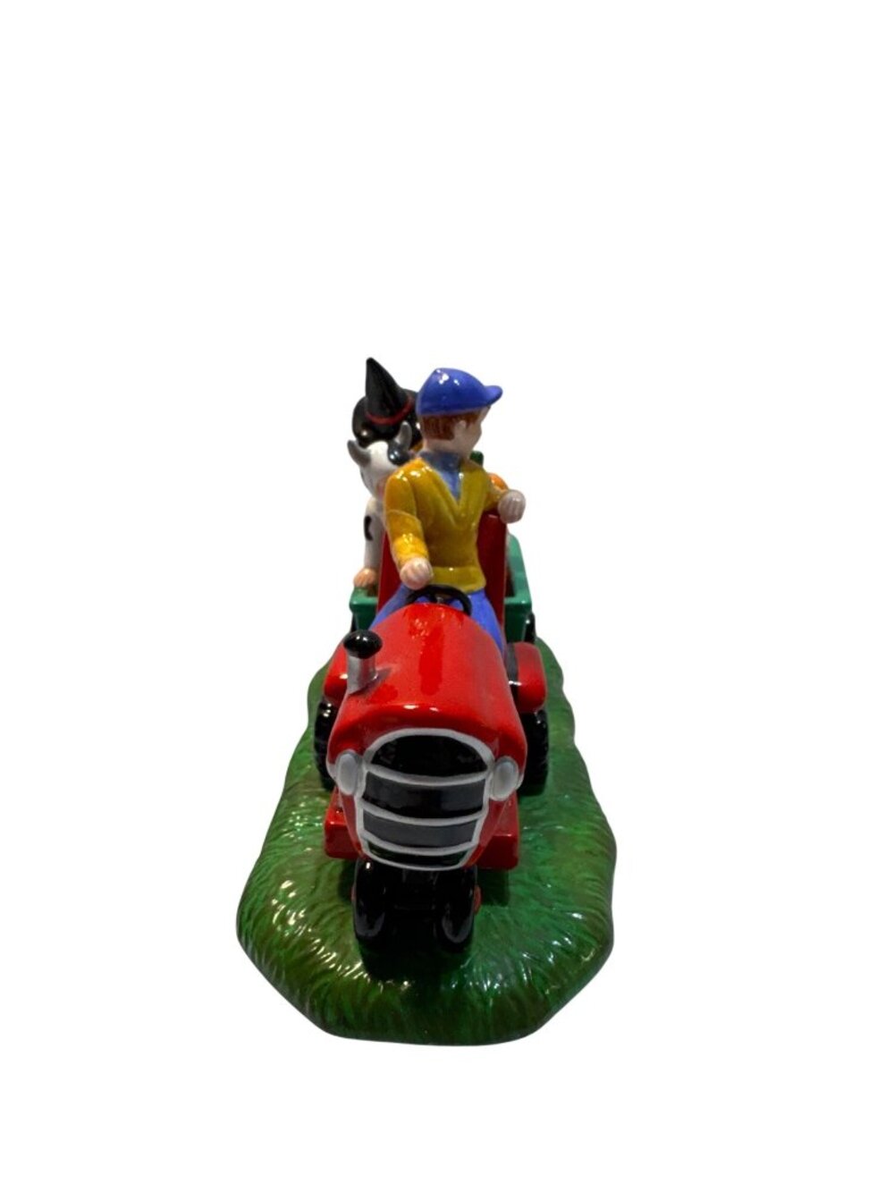 Halloween Collectible Figurine Department 56 Ceramic Gathering Pumpkins Scene - Picture 6 of 12